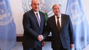 Bakan Çavuşoğlu, BM Genel Sekreteri Guterres’le görüştü