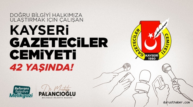 Başkan Palancıoğlu, KGC nin 42. Kuruluş yılını kutladı