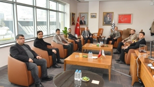 Başkan Palancıoğlu, OSB Başkanı İmamoğlu’nu ziyaret etti