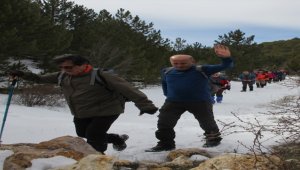 Beypazarı'nda doğa yürüyüşü grubundan hafta sonu etkinliği 