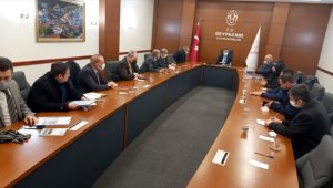 Beypazarı'nda okul müdürleriyle toplantı düzenlendi