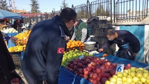 Bilecik Pazaryeri'nde Zabıta'dan terazi denetimi