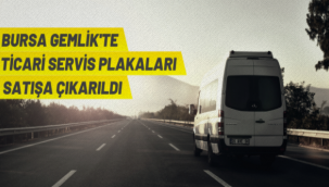 Bursa'da ticari plaka satışa çıktı