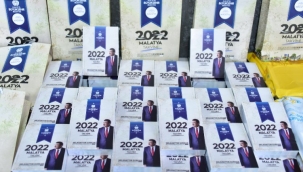 Büyükşehir Belediyesinden Malatya'ya özel 2022 takvimi 