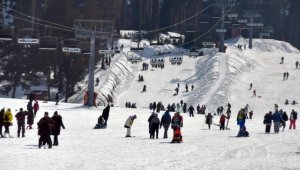 Cıbıltepe Kayak Merkezi'ndeki doluluk yüzde 90'a ulaştı