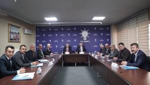 Cumhur ittifakının il başkanları bir araya geldi