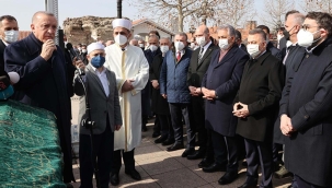 Cumhurbaşkanı Erdoğan, Ahmet Erdoğan'ın cenaze törenine katıldı