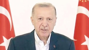 Cumhurbaşkanı Erdoğan için onlarca mesaj yağdı
