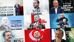 Cumhurbaşkanı Erdoğan'ın 68. doğum günü mesajları 