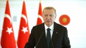 Cumhurbaşkanı Erdoğan, Özbekistan, Türkmenistan ve Azerbaycan cumhurbaşkanlarıyla görüştü