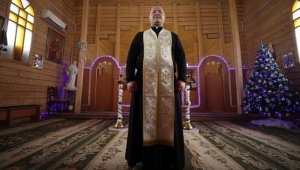 Donbas'ta Hristiyan kiliselerinin temsilcileri Rusya-Ukrayna krizini AA'ya değerlendirdi