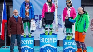 Erciyes'te Çek Kış Spor Günleri etkinliği düzenlendi