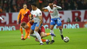 Galatasaray ecel terleri döktüğü maçta Rize engelini aşmayı başardı
