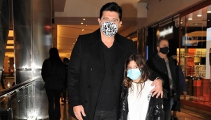 Hakan Ural kızı Gisella Ural ile birlikte alışverişe çıktı