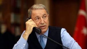 Hulusi Akar, Ukraynalı mevkidaşı ile görüştü