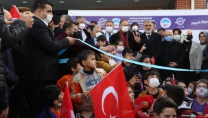 İldem Akıl Küpü Kütüphanesi ve eski çınarlar yaşam merkezi açıldı