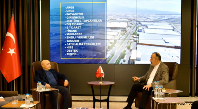 İsmail Tamer'den OSB'ye hayırlı olsun ziyareti