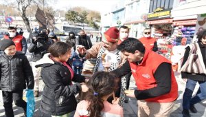 Karataylı çocuklar şivlilik sevincini meddahla yaşadı