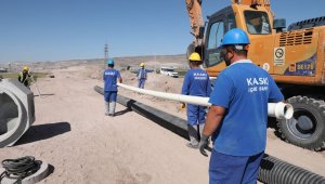 KASKİ'den Kocasinan ilçesine 37 milyon liralık altyapı yatırımı