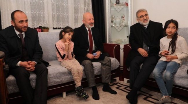 Kayseri Kocasinan'da Başkan Çolakbayrakdar'dan çat kapı ziyaret
