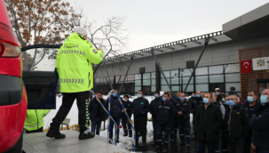 Kayseri Şeker Personeline trafik eğitimi