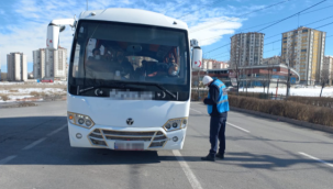 Kayseri Zabıtasından servis araçları ve taksilere sıkı denetim