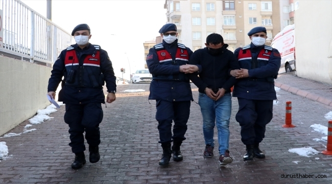 Kayseri'de römork hırsızı belediye otobüsü kamerasından tespit edildi