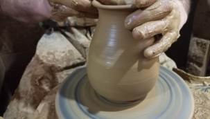 Kınık Çömlekleri kadınlar ile renkleniyor 