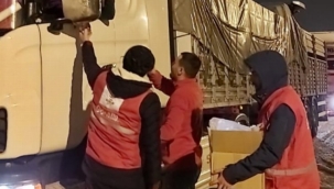 Kızılay'dan yolda kalan vatandaşlara yardım eli