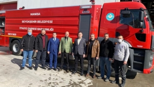 'Koca Yusuf' Manisa İtfaiyesi'nin filosuna katılacak