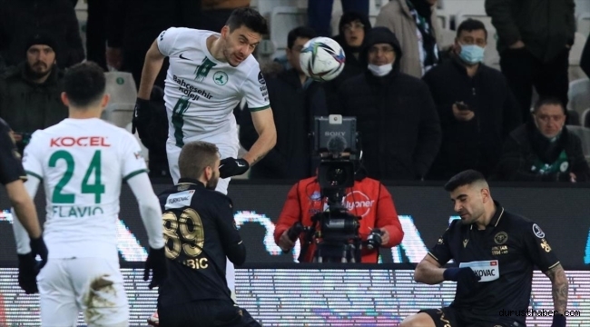 Konyaspor sahasında galip