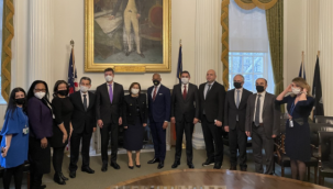 New York'un yeni Belediye Başkanına ilk ziyaret Başkan Şahin'den