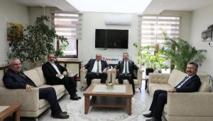 PANKOBİRLİK Genel Başkanı Erkoyuncu'dan Başkan Akay'a ziyaret