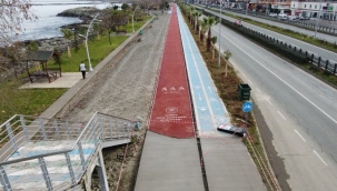 Rize sahil yolunda ikinci etap