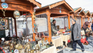 Talas Antika Pazarı'nda “Tarihe Yolculuk” devam ediyor