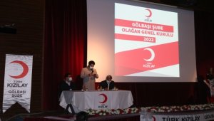 Türk Kızılay Gölbaşı Şubesinin olağan genel kurulu yapıldı