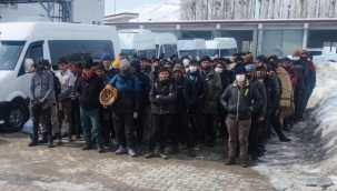 Van'da 78 kaçak göçmen yakalandı