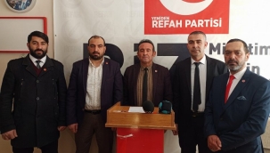 Yeniden Refah Partisi Niğde İl Başkanı İmdat Aydın: 