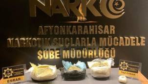 Afyonkarahisar'da otogarda uyuşturucu operasyonu