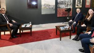 Bakan Özer, Anadolu medyasının sorularını yanıtladı