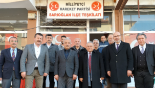 Başkan Büyükkılıç'tan Sarıoğlan'da 