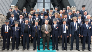 Başkan Yalçın, her zaman gazilerin yanında