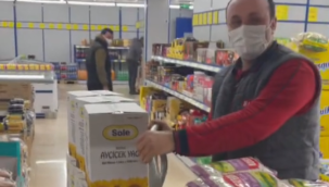 BİM bu sefer fena yakalandı! Stokçuluk görüntüsü ortaya çıktı