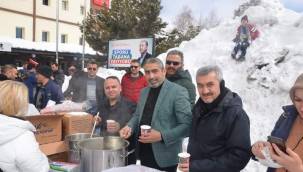 Büro Memur-Sen Genel Başkanı Yazgan, Yüz bin üye hedefi ile Erciyes'in zirvesinde