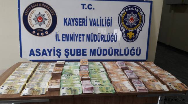 Çalıştığı bankadan 140 bin Euro çalan şahıs, Kayseri’de yakalandı