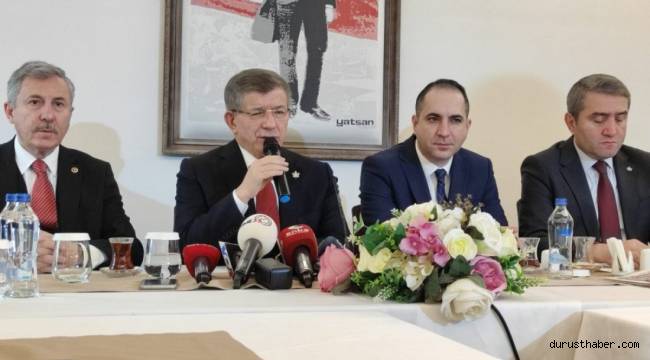 Davutoğlu'dan çarpıcı mesajlar: 'İttifak yeniden yapılanmalı'