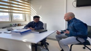 Down sendromlu belediye çalışanı azmiyle örnek oluyor