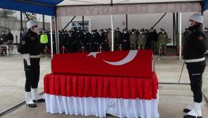 El Bab'da, kap krizinden hayatını kaybeden polis memuru için Kilis'te tören