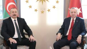 Erdoğan, Azerbaycan Cumhurbaşkanı Aliyev ile bir araya geldi