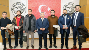 Genç Doktorlardan Talas Belediye Başkanına ziyaret